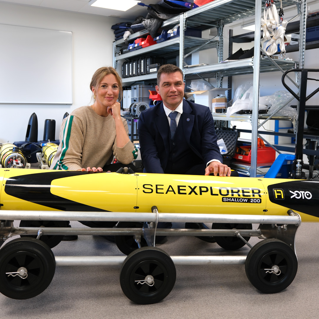 Press release – Voice of the Ocean Foundation receives first shallow glider from Alseamar and signs Memorandum of Understanding
