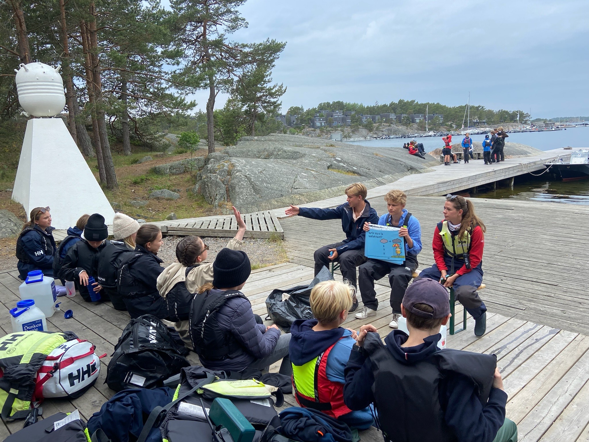 hej havet: turning sailing into ocean understanding